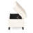 Beige Fabric Storage With Sophisticated Diamond Stitching In Gentle - Creates A Serene And Functional Area-42644324