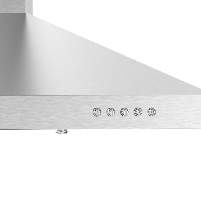 Streamline 30-Inch Stainless Steel Wall Mounted Range Hood with Charcoal Filter