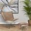 Repose-pieds Puff Rocker Pana sable / naturel-1427635911
