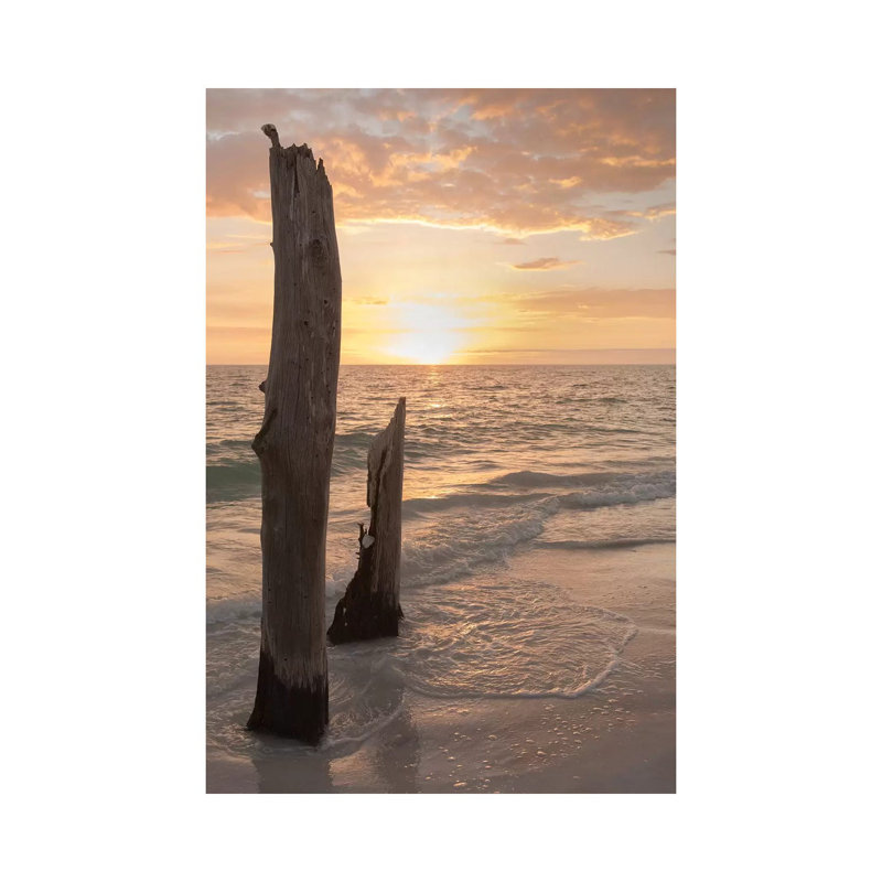 Sunset At Lovers Key State Park, Florida by Maresa Pryor - Wrapped Canvas Gallery-Wrapped Canvas Giclée