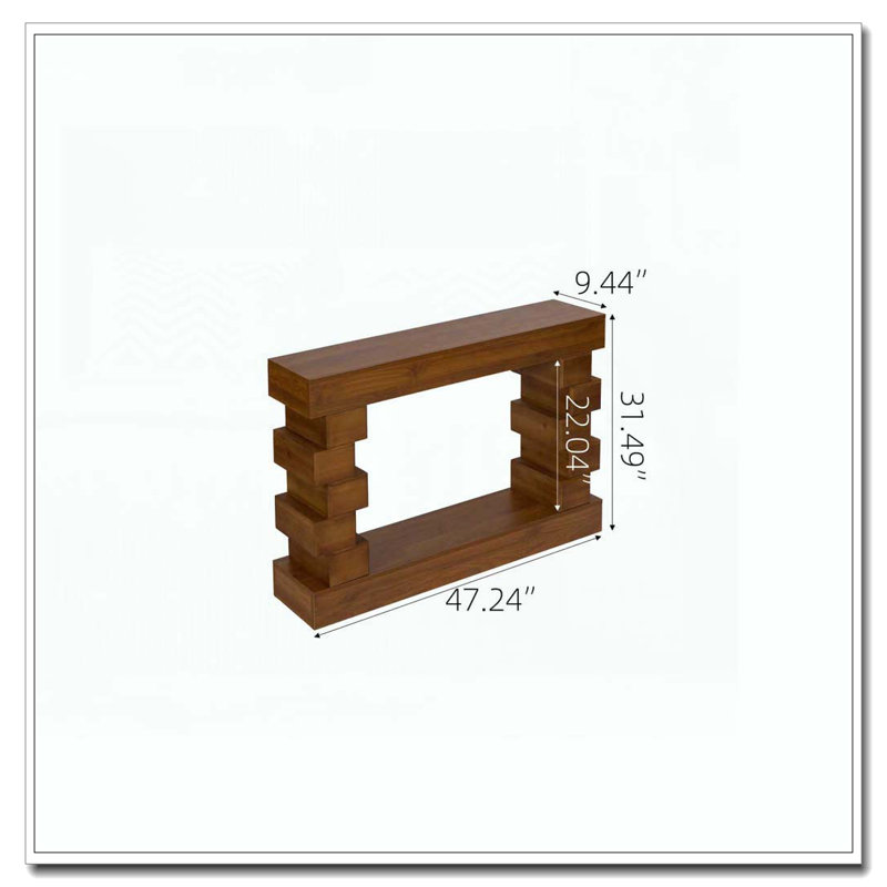 Console en bois