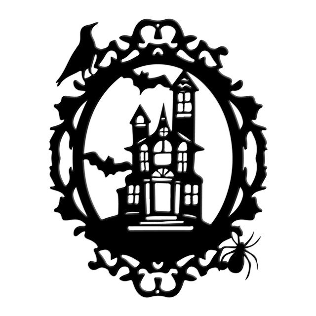 Plaque d'Halloween Corneil