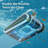 Cordless Robotic Pool Cleaner -Pool Vacuum 180W Brushless Motor, 45,000Pa Suction, Wall Climbing, Sonar Navigation, 3 Modes Automatic Pool Robot for Inground & Above-Ground Pools Up to 2150 Sq. Ft.-125822105