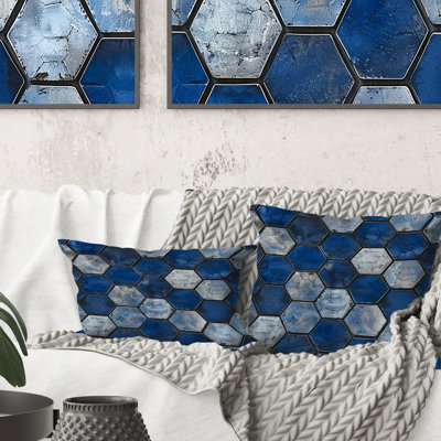 Coussin décoratif Glam Hexagon III - Glam