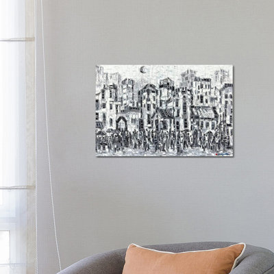 City Classic by Joachim Mcmillan - Wrapped Canvas Painting