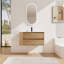 Meuble-lavabo mural 36 po avec lavabo en céramique-125514719