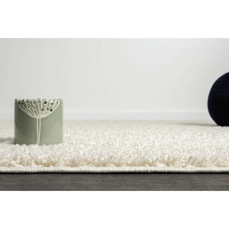 Mierra Area Rug, Round 120cm, Cream