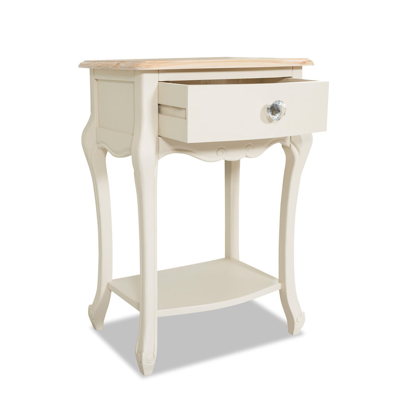 Bedside Table, Champagne