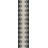 Bonnes Chevron Machine Made Power Loom Polypropylene Area Rug in Ivory/Black-2104481451