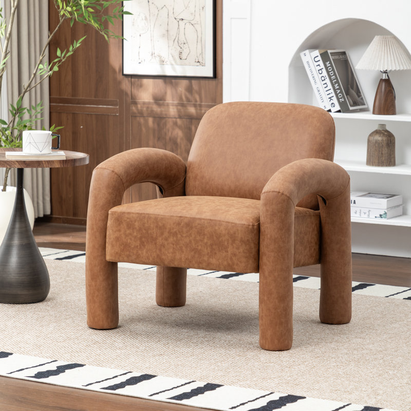 Fauteuil Iryanna, Brun
