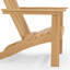 Chaise Adirondack d'extérieur en teck