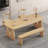 Rectangular Solid Wood Dining Table-1451137530-1451137531