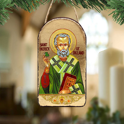 5'' Handmade Wood Shatterproof Photo Ornament