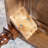 Nut-brown Rectangular Solid Wood Dining Table