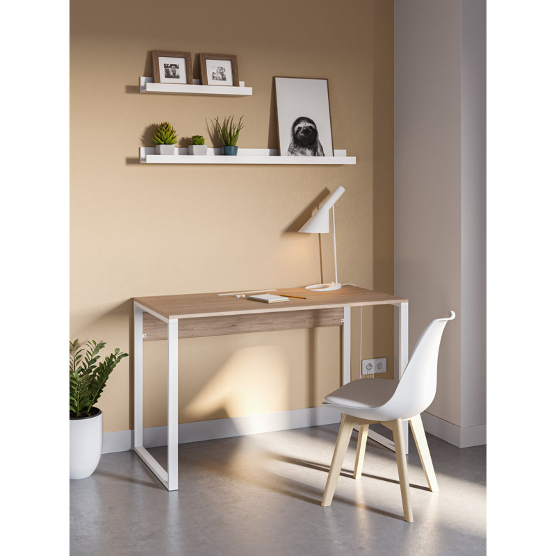 Bureau Acura, Chêne, Blanc