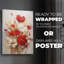 FLORAL Series CCCCXVII - Impression sur toile seulement - NON CADRE-110170367