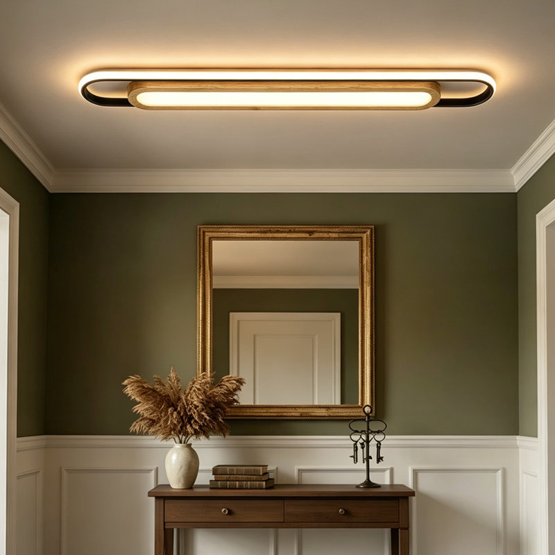 39.4'' Simple Rectangle LED Flush Mount