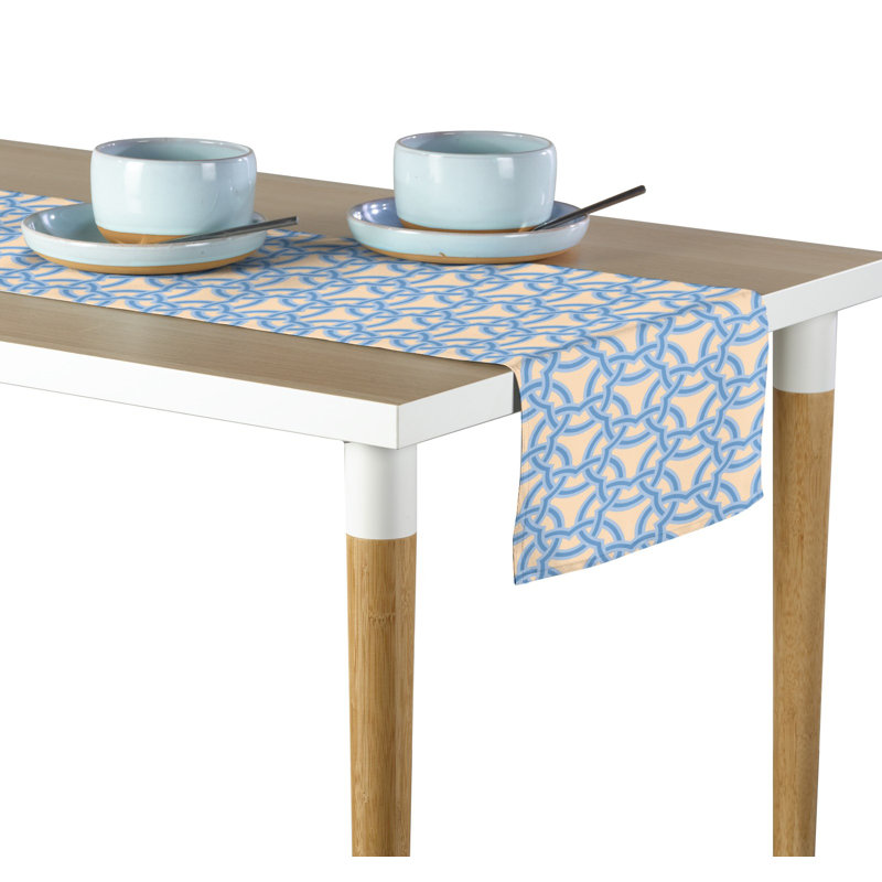 Eshelman Geometric Table Runner, 72" L x 12" W