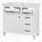 36 Inch Bathroom Vanity with Ceramic Sink-572198476