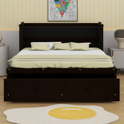 Murphy Bed With USB Port And A Large Drawer