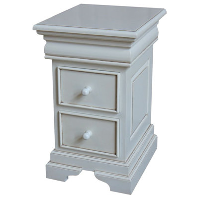 Beaulieu 46cm W Solid Wood Bedside Table