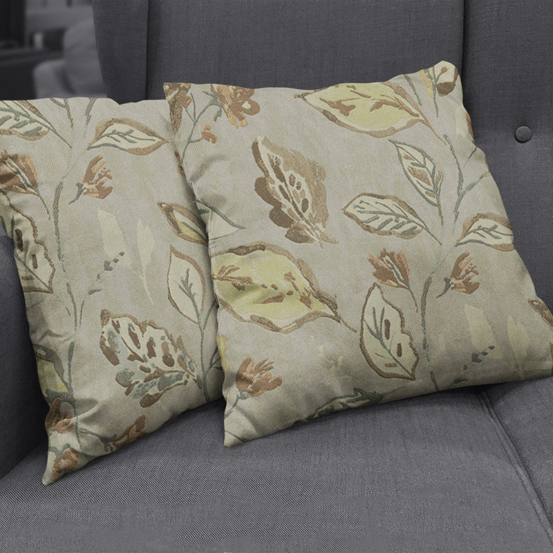 Tissu jacquard Abbeyshea Hazel par The Yard, Terre