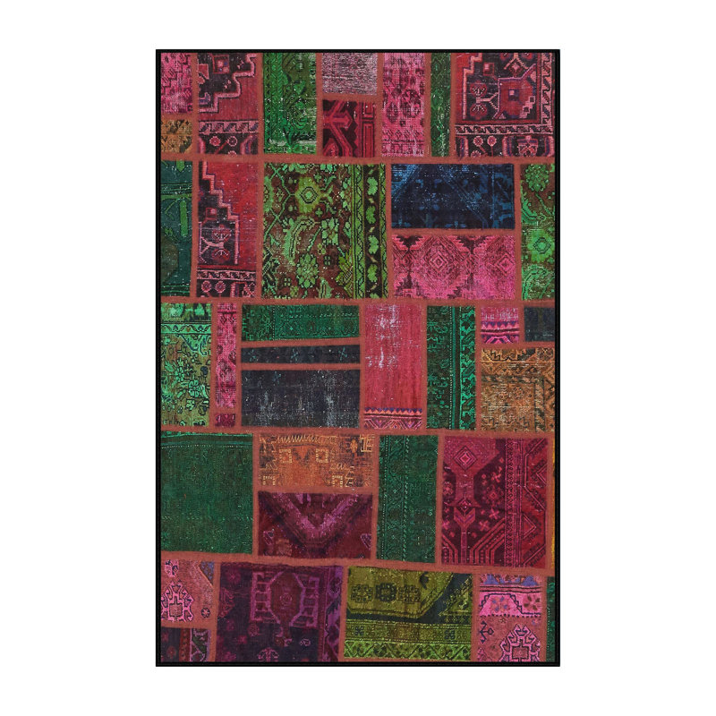 Tapis abstrait moderne 5644, Rectangle 2 pi x 4 pi