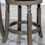 Tabouret tournant 30 "avec siège rembourré pour la cuisine