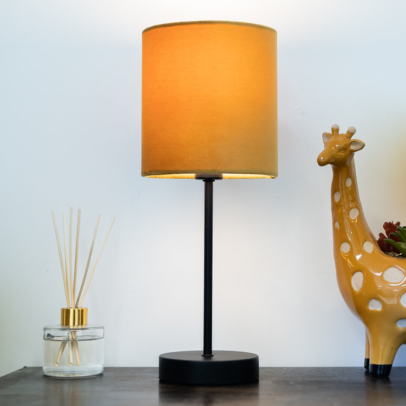 Giovoni Metal Table Lamp, Ochre