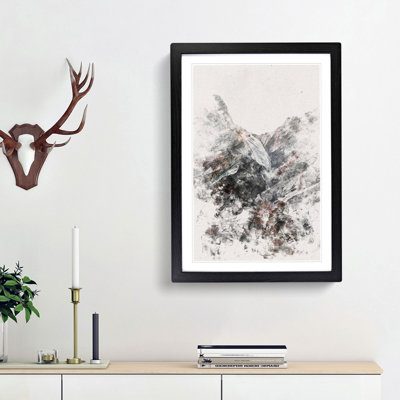 Mountains in San Vigilio Italy - Picture Frame Painting Print