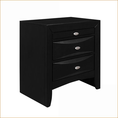 Table de chevet moderne avec tiroir spacieux pour la chambre Lucille