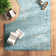 Ulverston Structural Flatweave Worn Out Teal Rug