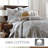 Solano Neutral Twin Quilt Set