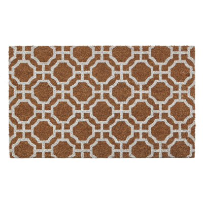 Fretwork Doormat 18x30