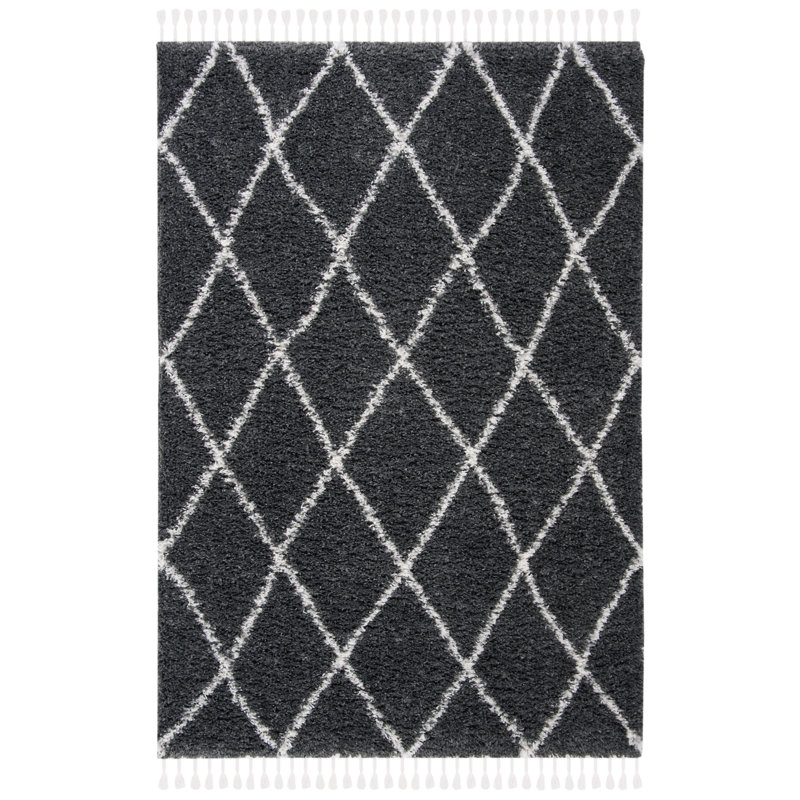 Chouchanik Geometric Hand Woven Area Rug, Rectangle 183 x 274 cm