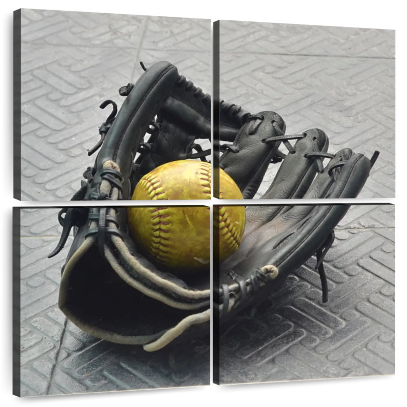 Softball Pop, 57" H x 57" W