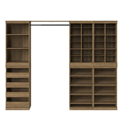 Ensemble de démarrage pour système de placard modulaire l 90,14 po - l 99 po