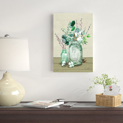 " Cotton Bouquet II No Pattern " by Mary Urban Painting Print