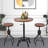 Teter 2 - Person Pine Solid Wood Top Pedestal Dining Set