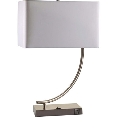 Lampe de table en métal 22,5 po