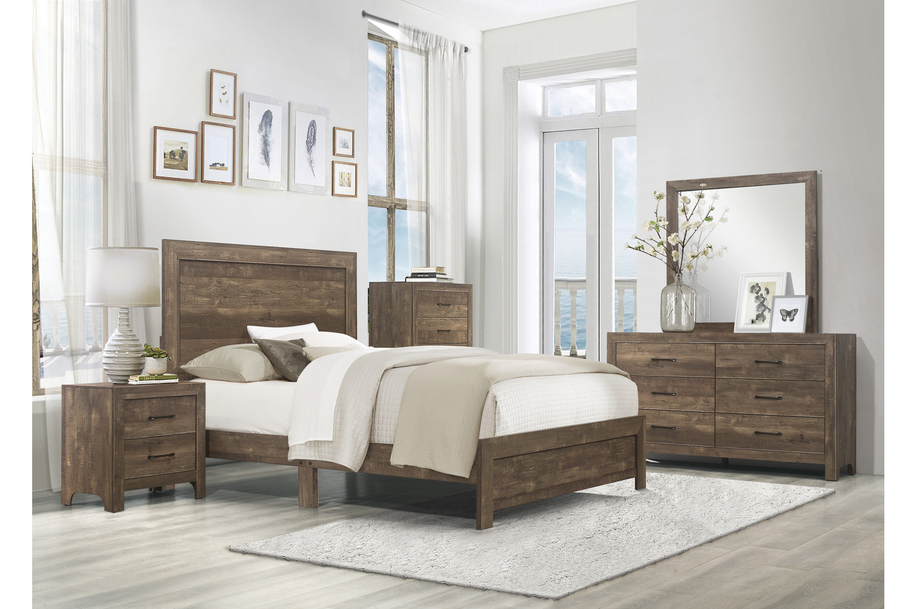 Gracie Oaks Srishti King Platform 3 Piece Bedroom Set - Wayfair Canada