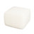 White Boucle In Square Shape With Dense Foam Padding And Pocket Coil Spring System For Maximum Comfort, A Modern Home Ambiance, 22.62” W X D 16.48” H - Covered Non Marking Foot Caps, Modular ,