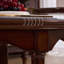 Table basse simple en bois massif rétro