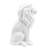Juzefa Geometric Polyresin Lion Figurine - Modern Decorative Sculpture with Sleek Contemporary Design, Stylish Accent Statue for Display-855775090