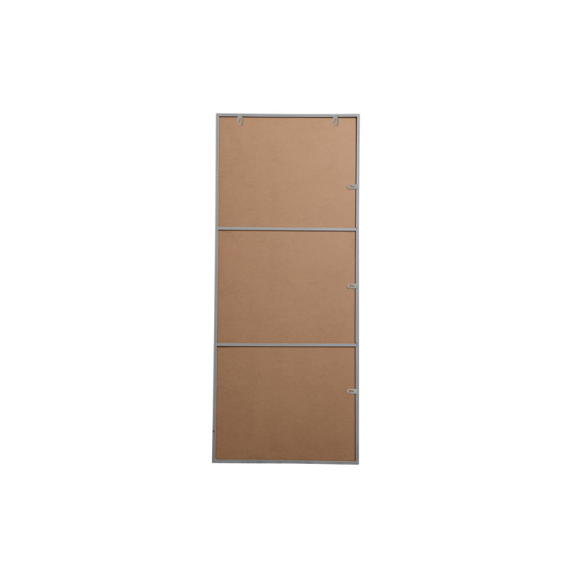 Miroir mural Sabine, 72 po x 30 po, gris