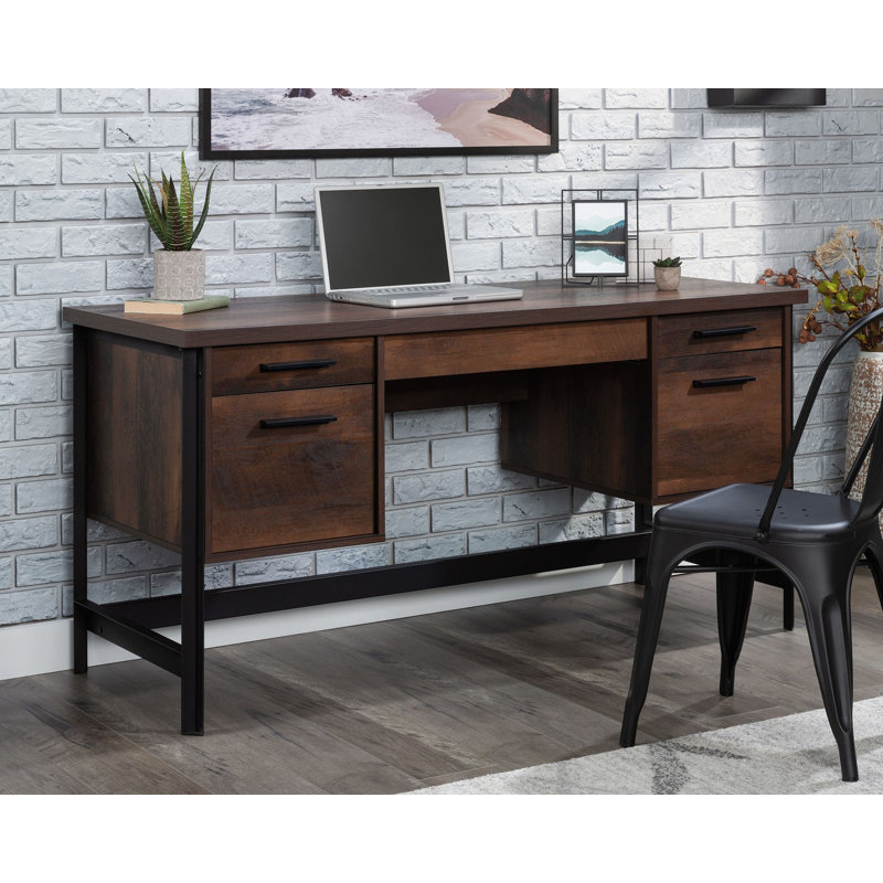 Pullara Metal Base Writing Desk
