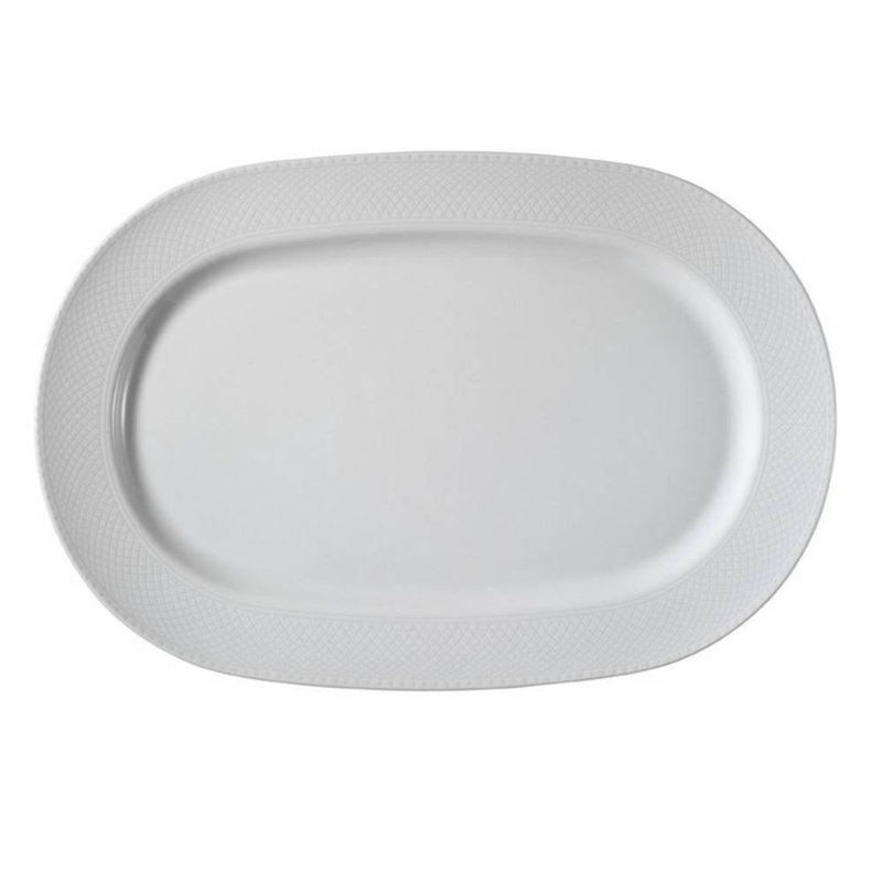 Mindy 53 Piece Porcelain China Dinnerware Set - Service for 12