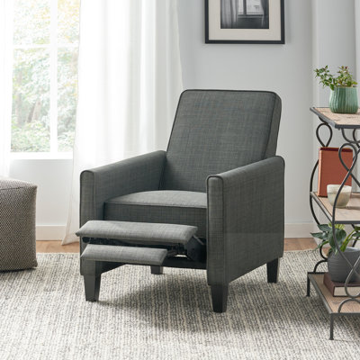 Fauteuil inclinable rembourré réglable avec repose-pieds extensible