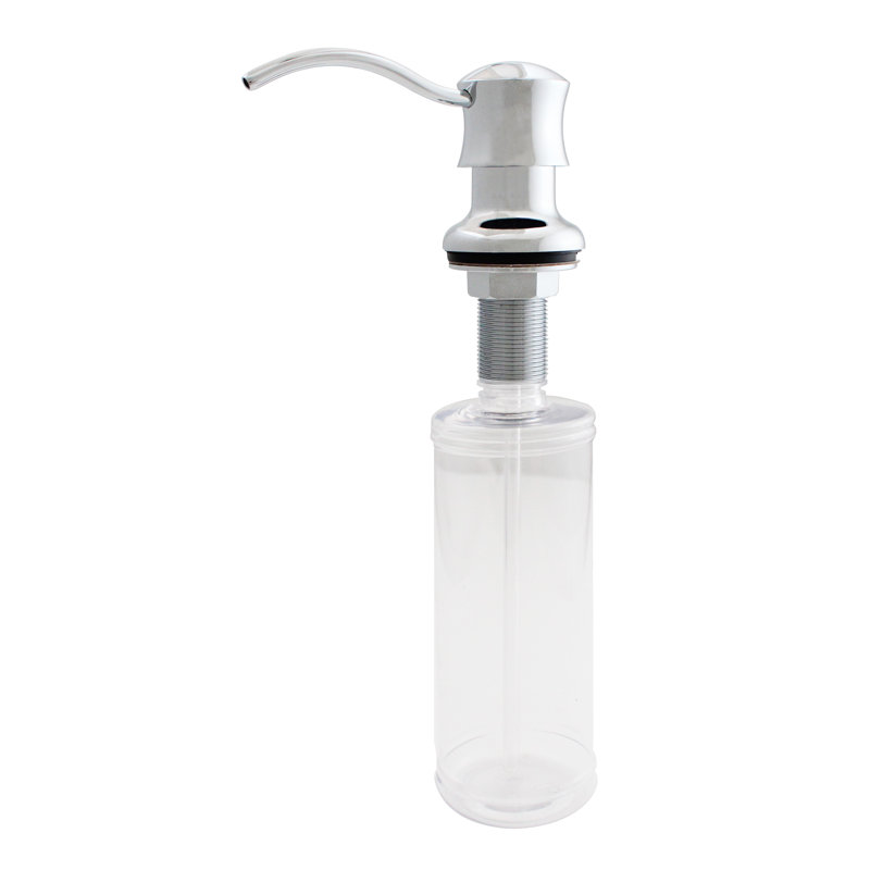 Premium Style Soap and Lotion Dispenser, Polished Chrome