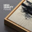 Impression sur toile encadrée noire et blanche-125011547-125011549